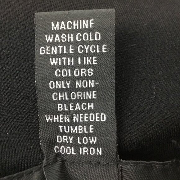 INC.INTERNATIONAL CONCEPTS Black w/Embroidered 3/4 Bell Sleeve Smock Sz XL GUC - Picture 7 of 8